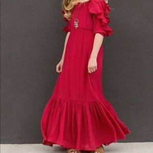 Mia Bella Joyfolie dress in red size 10 NWT